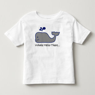 Whale Hello There Kleinkind T-shirt