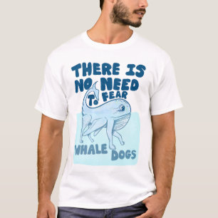 Whale Hund lustige Kreatur T-Shirt