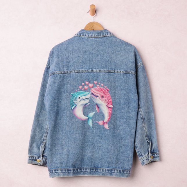Whale Liebe: Eine romantische Geschichte von liebe Jeansjacke (Hangar)