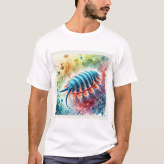 Whale Louse Serenity 290824AREF102 - Watercolor T-Shirt