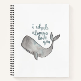 Whale-Notebook Notizbuch