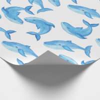Whale Ocean Water Blue Fish Birthday