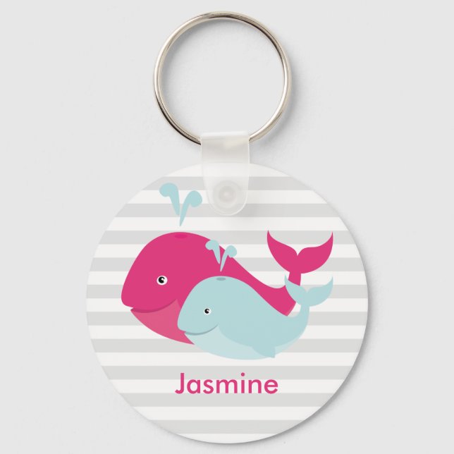 Whale Pals Schlüsselanhänger (Vorderseite)