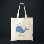 Whale Personalisiert Tote Bag, Blau und Grün Tragetasche<br><div class="desc">Diese niedliche Tasche macht eine tolle Strandtasche,  eine Büchertasche,  eine Spieltasche ... oder eine tolle Tasche für so gut wie alles! Personalisieren Sie sie mit einem Namen mithilfe des Vorlagenformulars. Verwenden Sie die Funktion Anpassen,  um auf das erweiterte Menü zuzugreifen,  mit dem Sie Farben,  Schriftart und Textpositionen ändern können.</div>