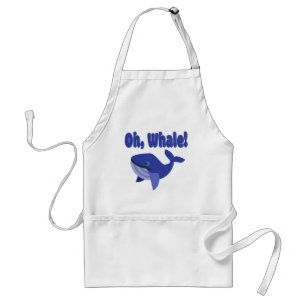 Whale Pun Funny Schürze
