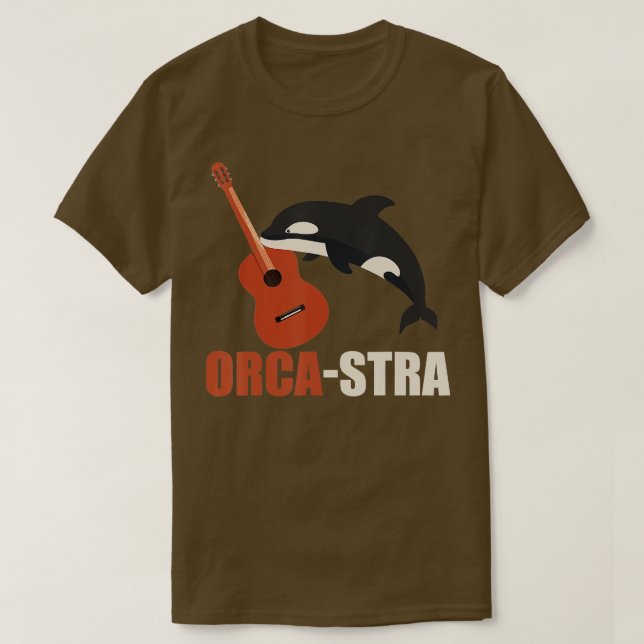 Whale Pun Joke Whales Orcastra T-Shirt (Design vorne)