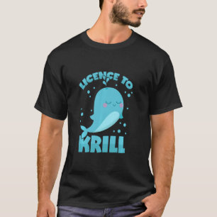 Whale Pun Lizenz für Krill Long Sleeve T-Shirt