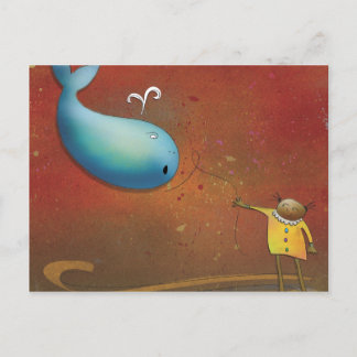 Whale Rider - Neuseeland Postkarte