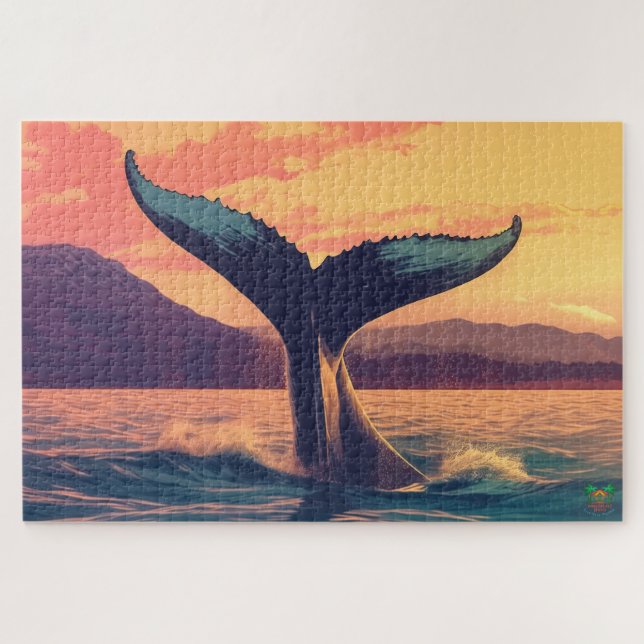 🐙 Whale-Schwanz (Horizontal)