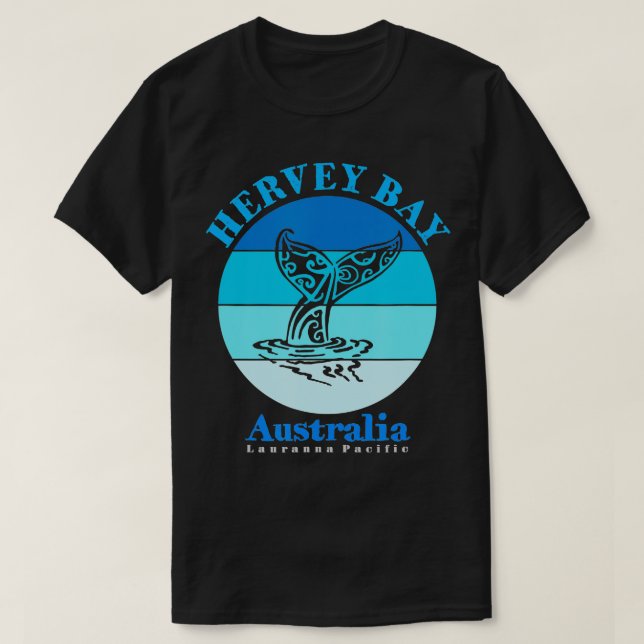 Whale Schwanz Hervey Bay Australien T-Shirt (Design vorne)