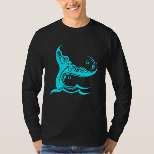 Whale Schwanz in Walen Whale Orca Rette Meerestier T-Shirt
