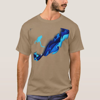 Whale Scuba Diving T-Shirt