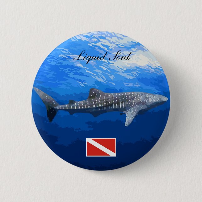 Whale Shark Boton Button (Vorderseite)