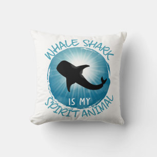 Whale Shark ist mein Geist Tier Kissen