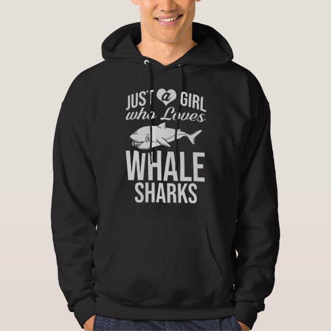Whale Shark Tooth Mexico Cute Hoodie (Vorderseite)