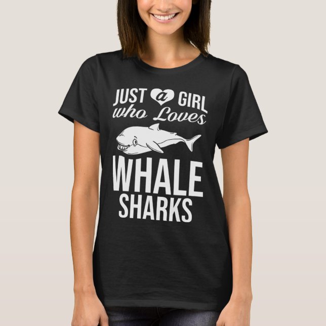 Whale Shark Tooth Mexico Cute T-Shirt (Vorderseite)
