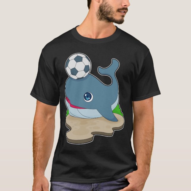 Whale Soccer T-Shirt (Vorderseite)