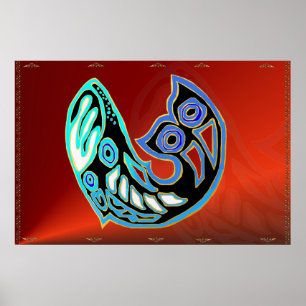 Whale-Symbol-Poster Poster