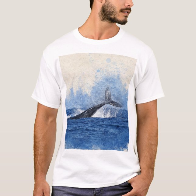 Whale T Shirt (Vorderseite)
