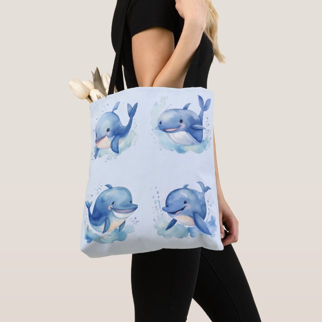 Whale Tasche (Von Nahem)