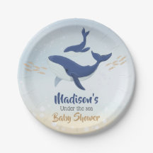 Whale unter der Sea Baby Dusche