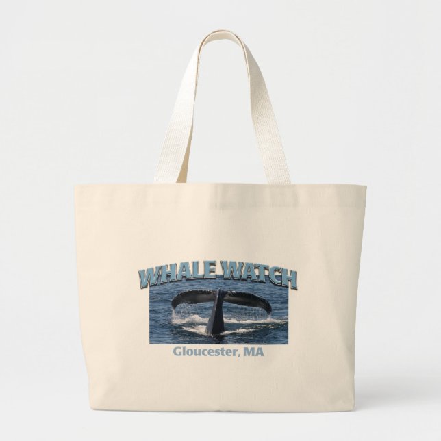 Whale Watch Jumbo Stoffbeutel (Vorne)