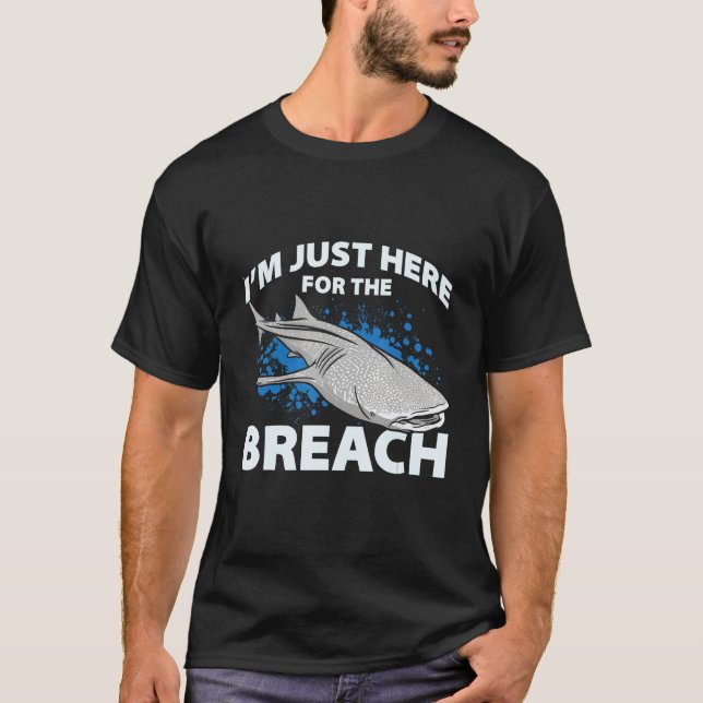 Whale Watching For Nature Enthusiast Wildlife  Tou T-Shirt (Vorderseite)