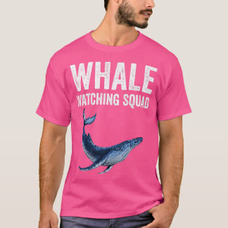 Whale Watching Squad 3 T-Shirt