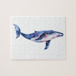 Whale Watercolor