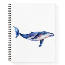 Whale Watercolor  