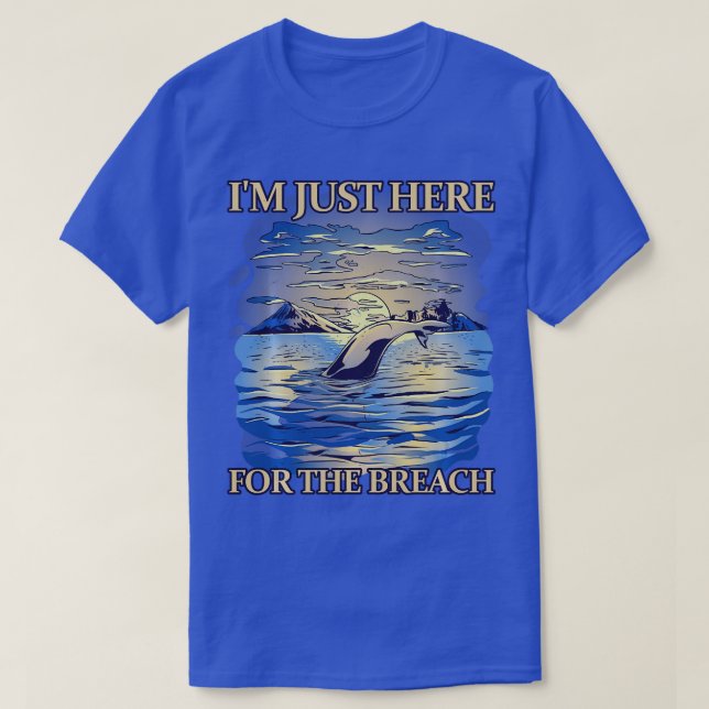 Whale zum Langschläfchen 1 T-Shirt (Design vorne)