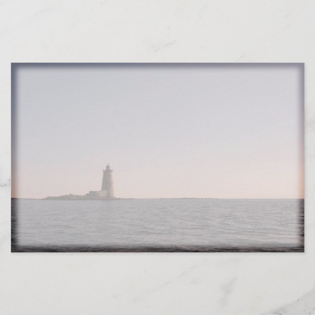 Whaleback Lighthouse Briefpapier (Vorderseite)