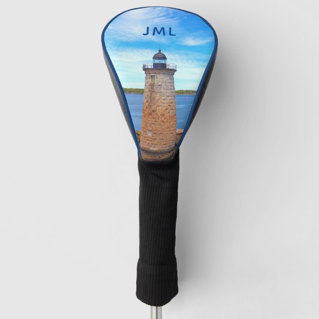 Whaleback Lighthouse Golf Headcover (Vorderseite)