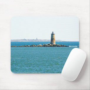 Whaleback Lighthouse Mousepad