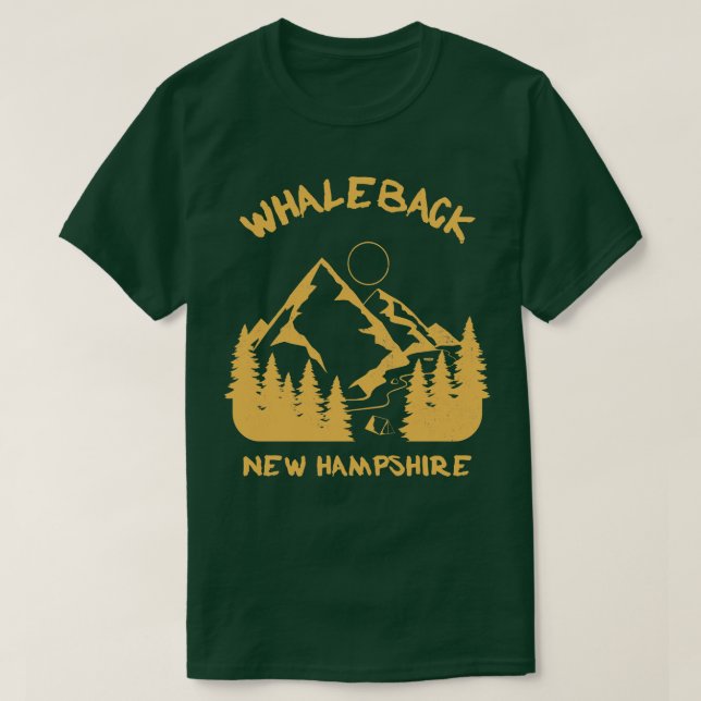 WHALEBACK NEW HAMPSHIRE T-Shirt (Design vorne)