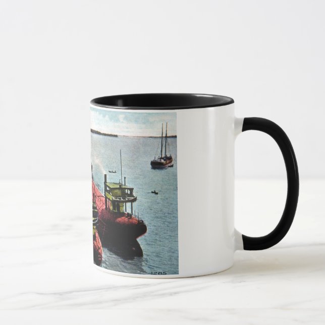 Whalebacks an der Schönheits-Insel, Michigan Tasse (Rechts)