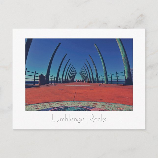 Whalebone Pier Umhlanga Durban SA Postcard Postkarte (Vorderseite)