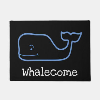 Whalecome Whale Door Mat Fußmatte