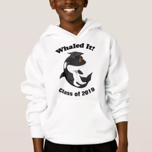 Whaled It Class of 2019 Niedlich Orca Killer Wal Hoodie