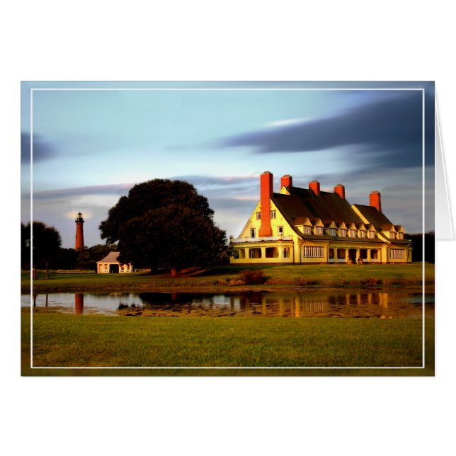 Whalehead Club und Light (Vorderseite (Horizontal))