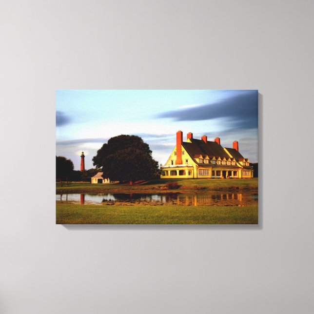 Whalehead Light Leinwanddruck (Vorderseite)