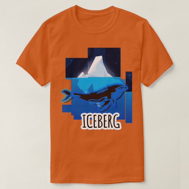 Whaleisberg-Wasser T-Shirt (Design vorne)
