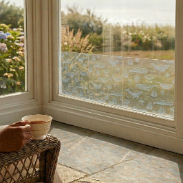 Whales in the Clouds II | Celestial Voyage Fensteraufkleber