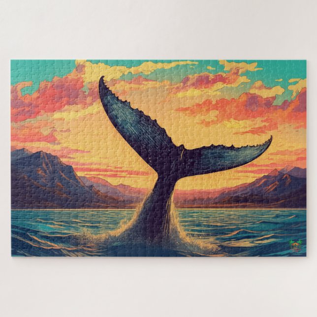 Whale's Schwanz: Sunset Dive (Horizontal)