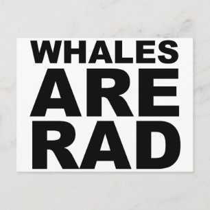 WHALES SIND KRASS Shirt Hat Tasse Mousepad Postkarte