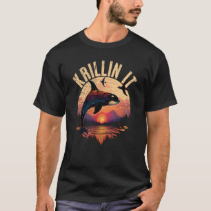 Whales Watch Dolphin Pottwhal Sprichwort Orca Whal T-Shirt