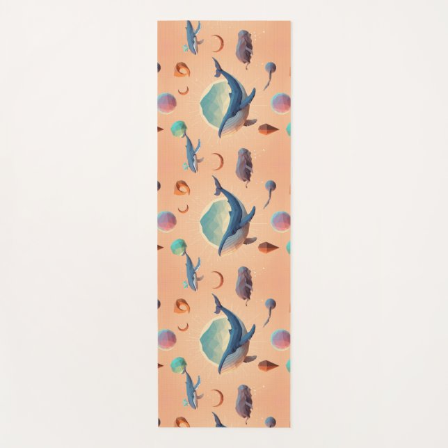 Whaleverse Yoga Yogamatte (Vorderseite)