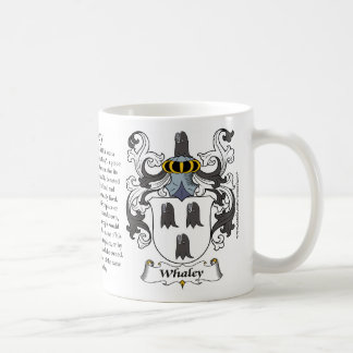 Whaley, der Ursprung, die Bedeutung und die Kaffeetasse