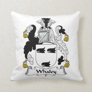 Whaley Familienwappen Kissen