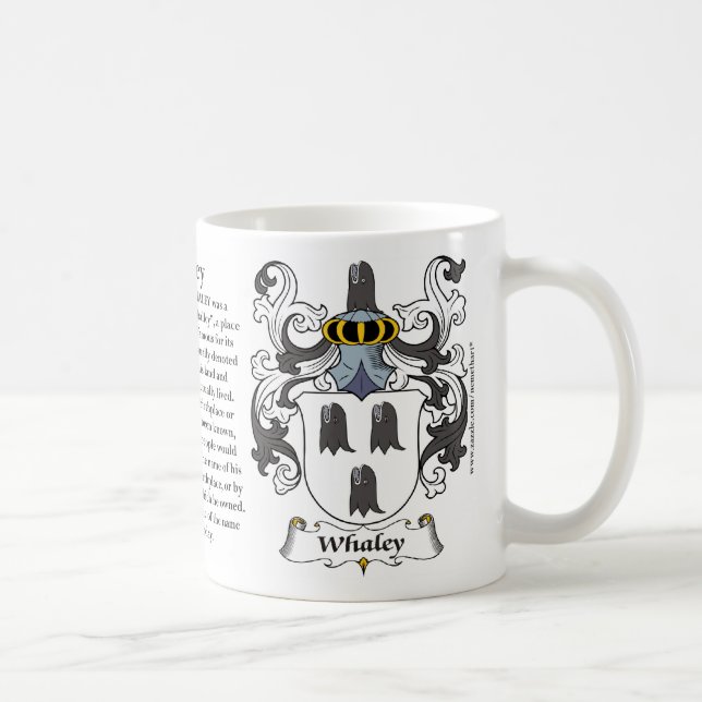 Whaley, l'origine, la signification et la tasse de (Droite)